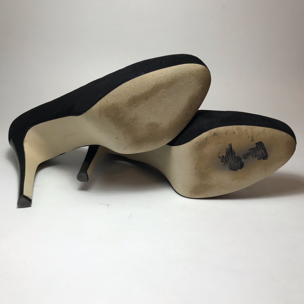 Banana Republic Suede and Leather Heels- Size 10M - Picture 6 of 7